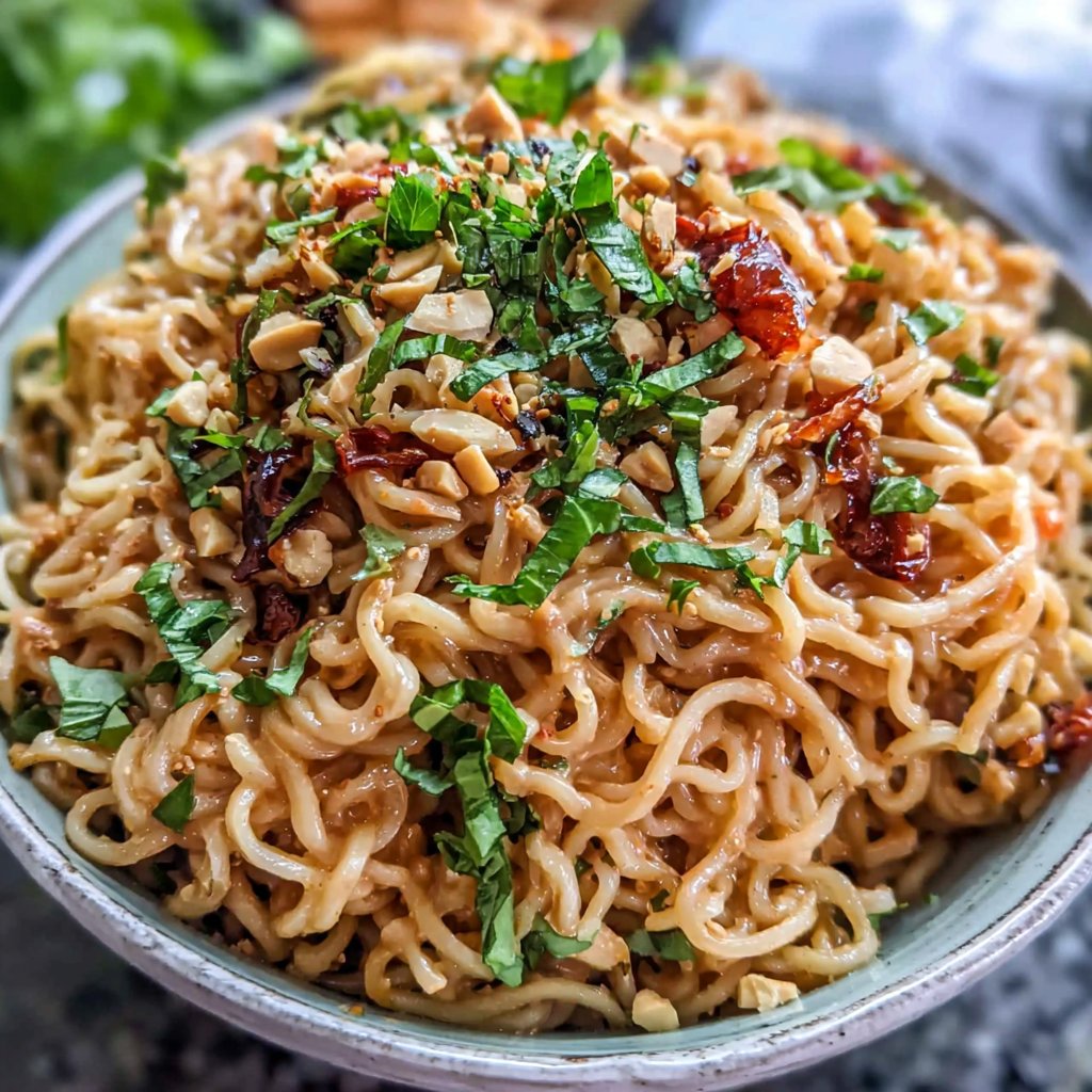 Spicy Peanut Noodles