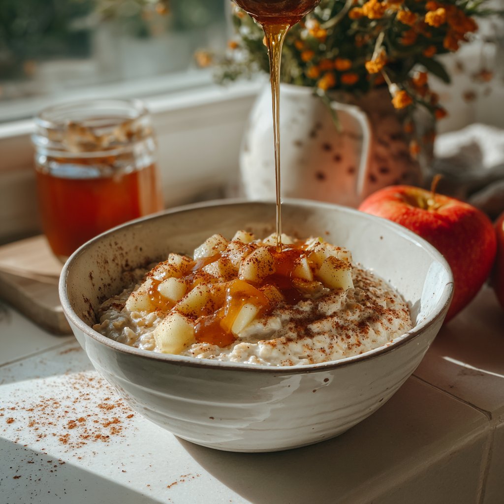 Apple Cinnamon Overnight Oats