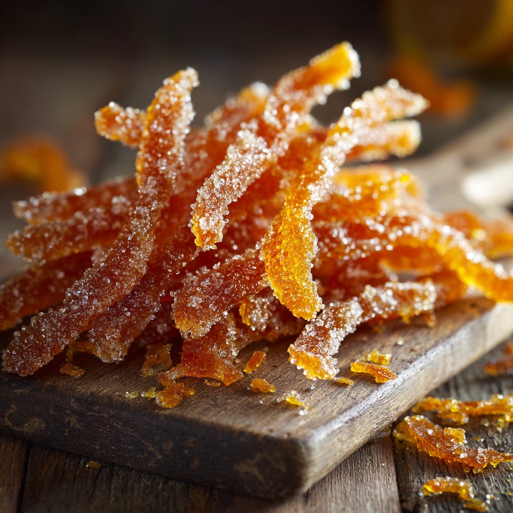 Candied Orange Peel Candy