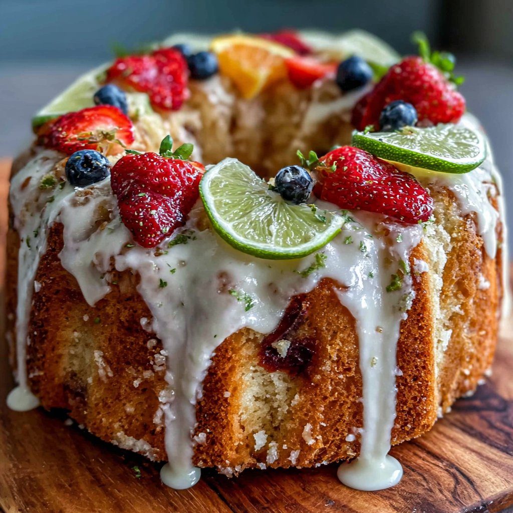 Citrus Burst Spring Cake