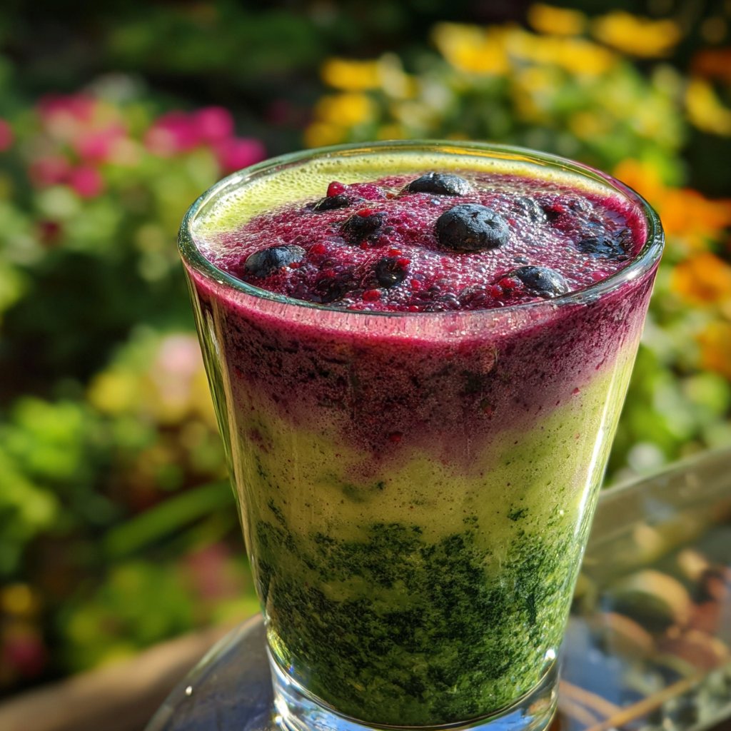 Berry Green Smoothie