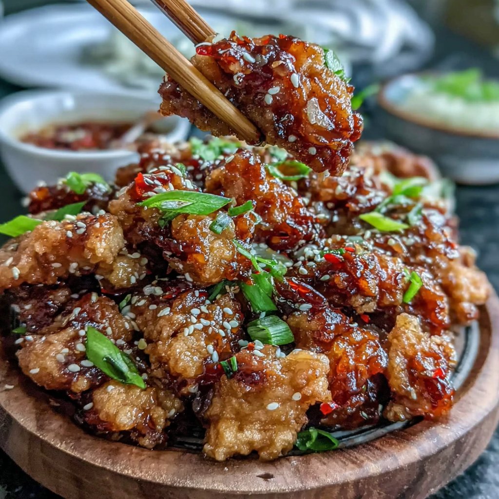 Sticky Orange Chicken
